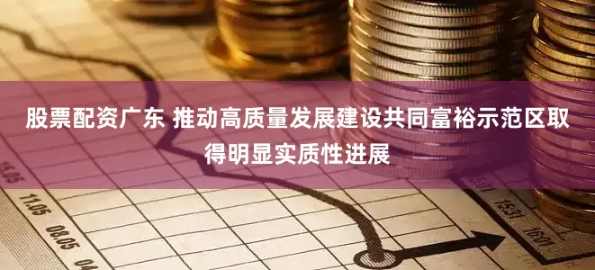 股票配资广东 推动高质量发展建设共同富裕示范区取得明显实质性进展